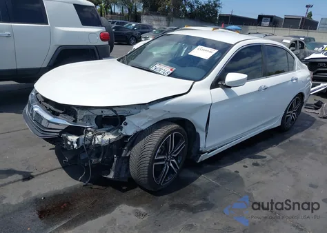 2017 Honda Accord Sport из США, поврежденный, VIN 1HGCR2F5XHA138525